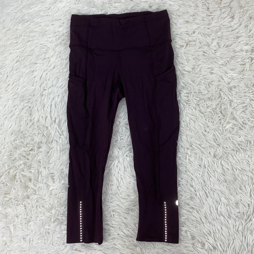 Lululemon Fast & Free Crop II *Nulux 19
